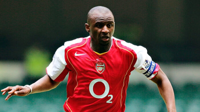 Greatest Arsenal Players Of All Time, Patrick Vieira