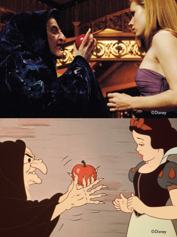 "Enchanted" and "Snow White."