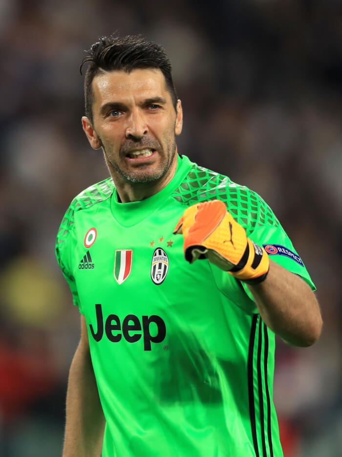 Most Appearances In Soccer History, Gianluigi Buffon With 1135