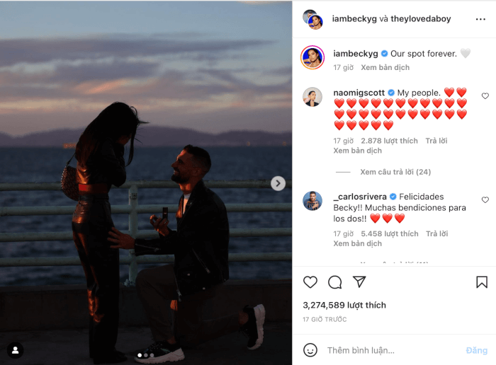 becky g engaged