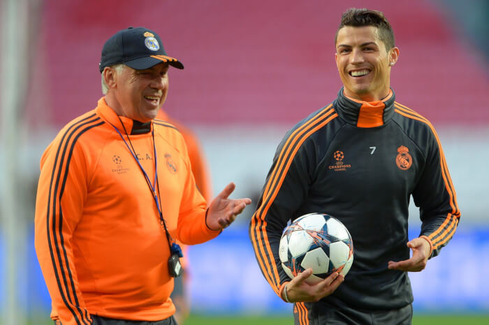 Carlo Ancelotti's Giving A Push To Cristiano Ronaldo, Real Madrid's Manager Shares His Thoughts On Cristiano Ronaldo