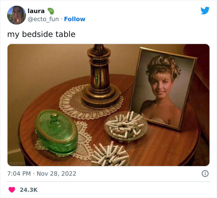 Elon Musk posted a photo of his bedside table