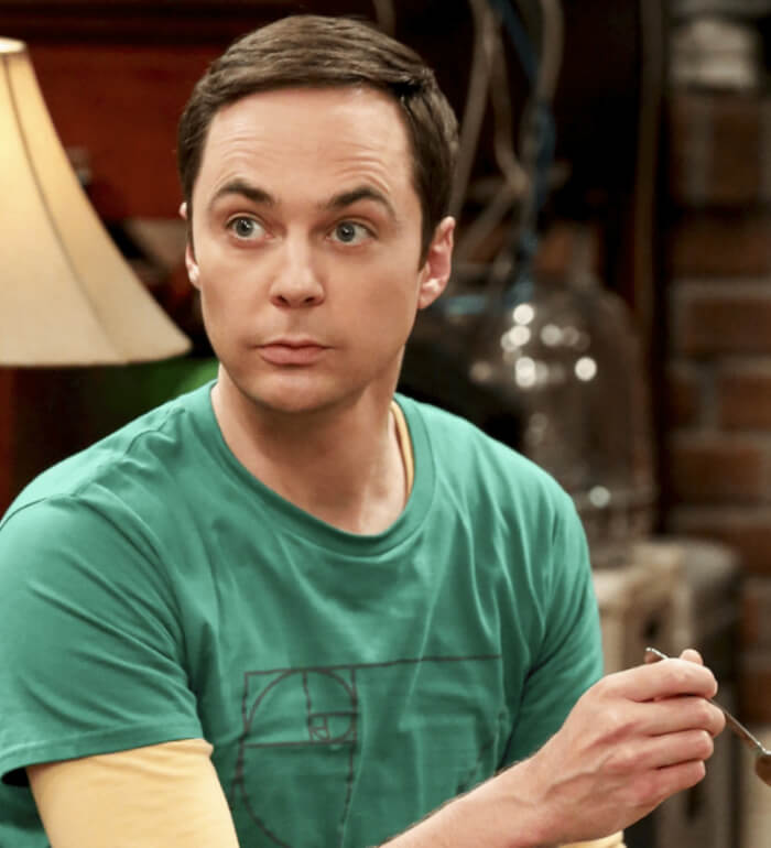 Teeth in Irritation, Sheldon Cooper — The Big Bang Theory