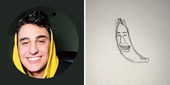 Drawings Of People's Profile Pictures