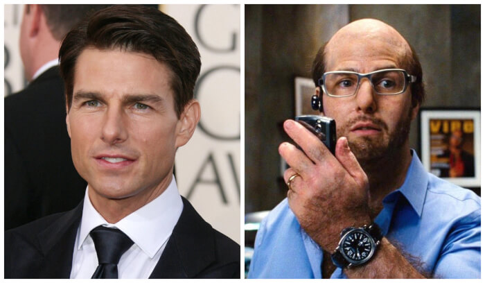 Tom Cruise — Les Grossman (Tropic Thunder)