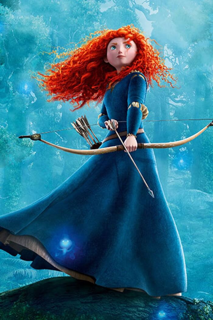 Princesses’ Best And Worst Looks, Merida’s Go-To Green Dress, Brave