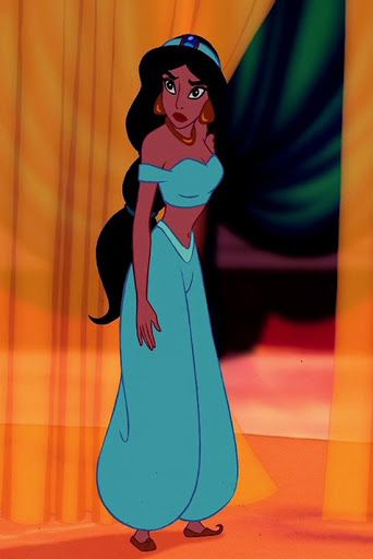 Princesses’ Best And Worst Looks, Jasmine’s Aqua Co-Ord, Aladdin