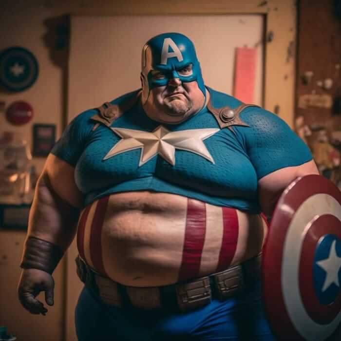 Superheroes and Villains, Captain America