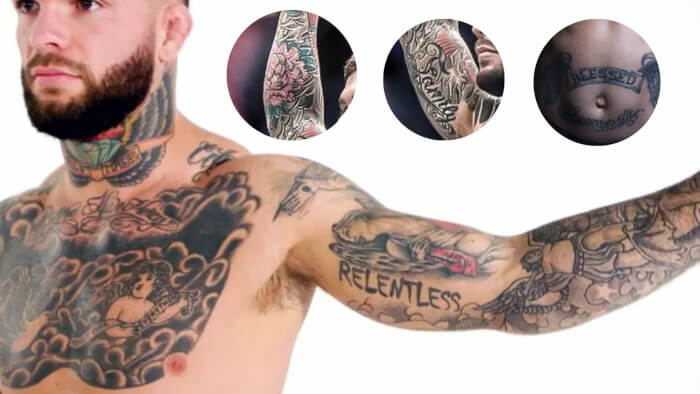  UFC Fighter Face Tattoos  cody garbrandt face tattoo, cody garbrandt tattoo face