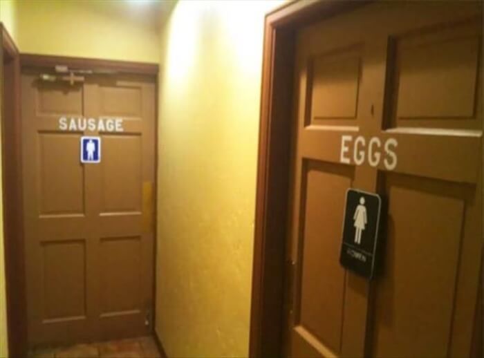 Creative Bathroom Signs