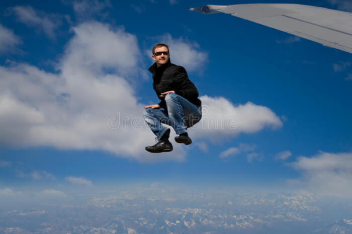 Things People Do While Skydiving
