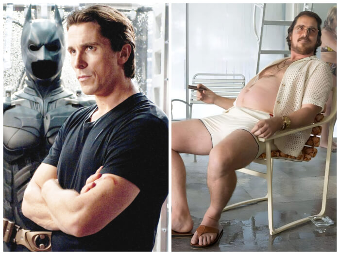 actors who gained weight Christian Bale — American Hustle