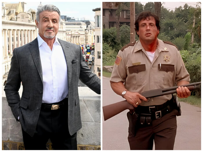 actors who gained weight Sylvester Stallone — Cop Land