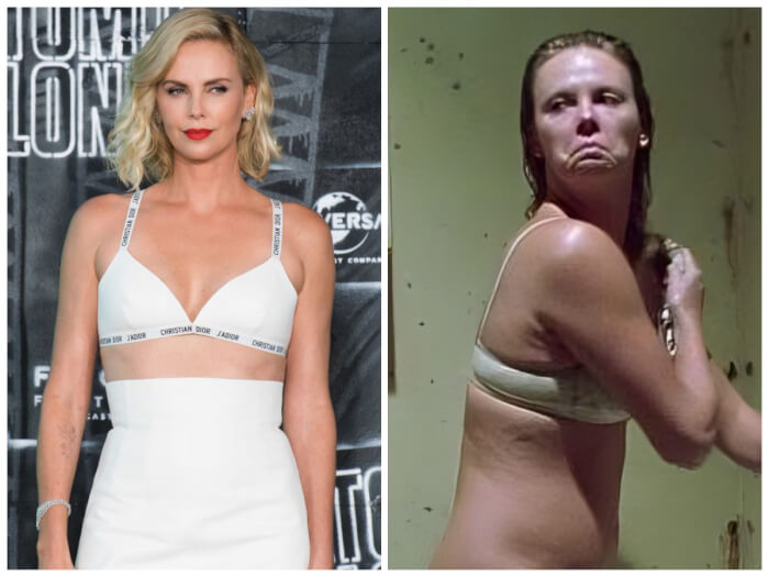 actors who gained weight Charlize Theron — Monster