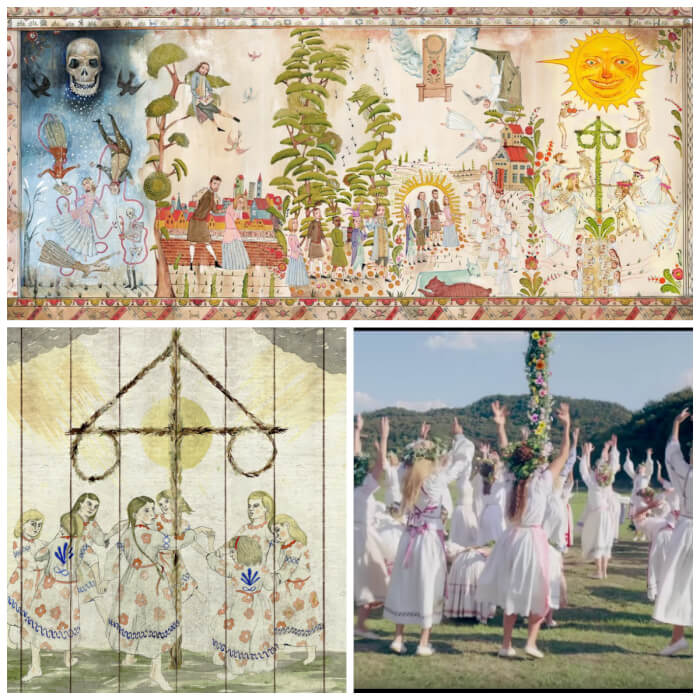 details from iconic movies Midsommar, midsommar details