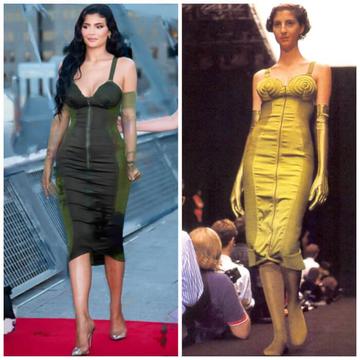 Kylie Jenner’s Dress Had To Be Hand-Sewn On Her Body