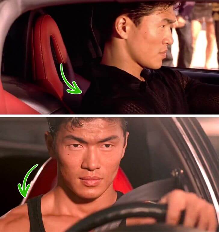 movie bloopers The Fast and the Furious