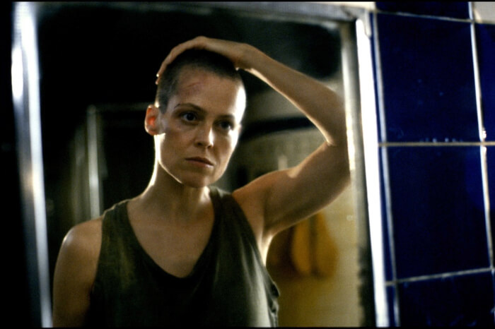 actors shaved their heads Ellen Ripley In Alien 3