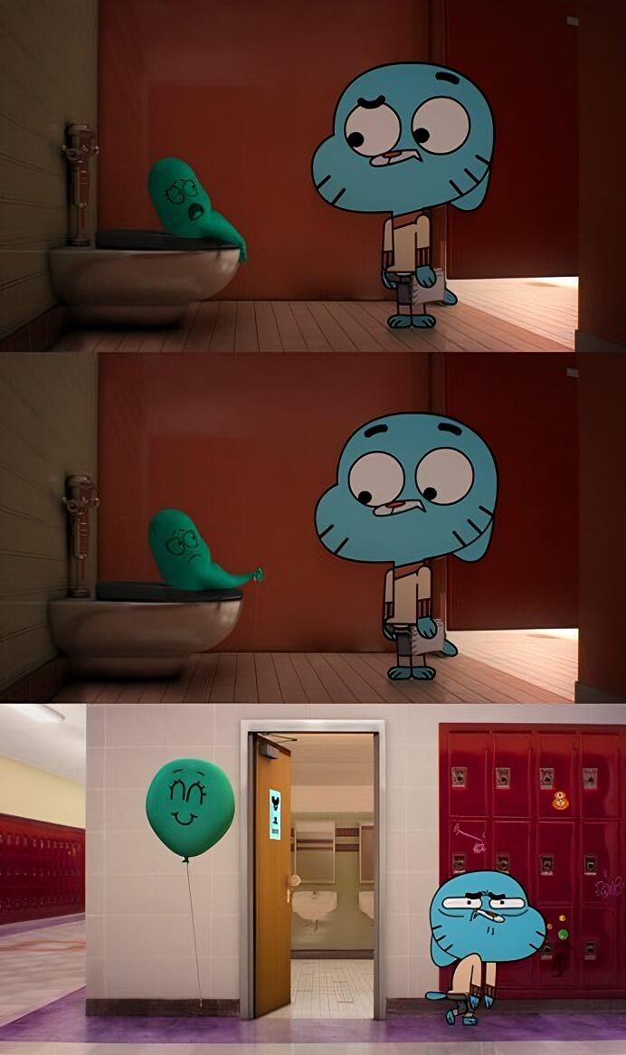 adult jokes in kid movies The Amazing World of Gumball