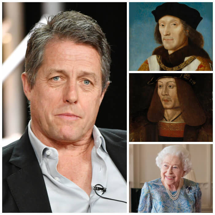 celebrities who are surprisingly related to royals Hugh Grant