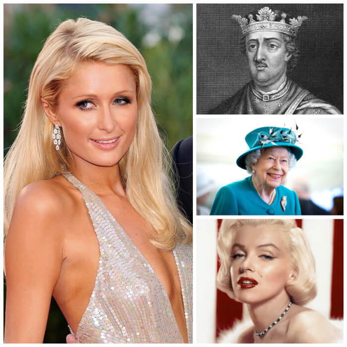 celebrities who are surprisingly related to royals Paris Hilton