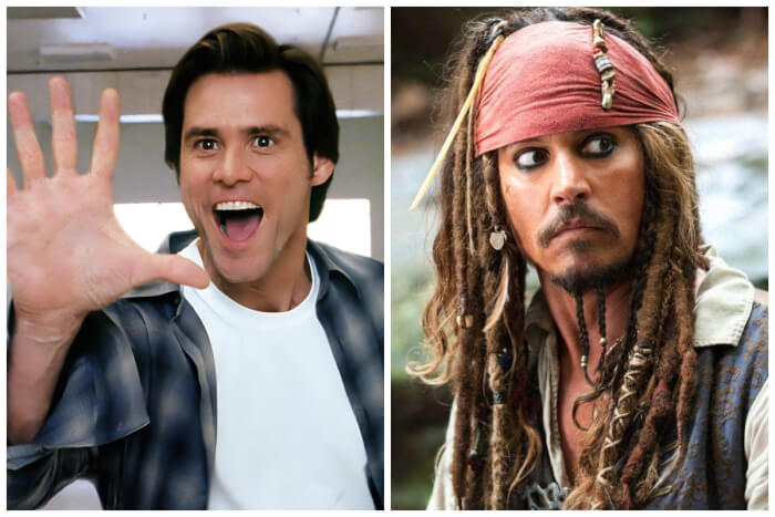 stars who bombed their auditions Jim Carrey turned down the role of Captain Jack Sparrow