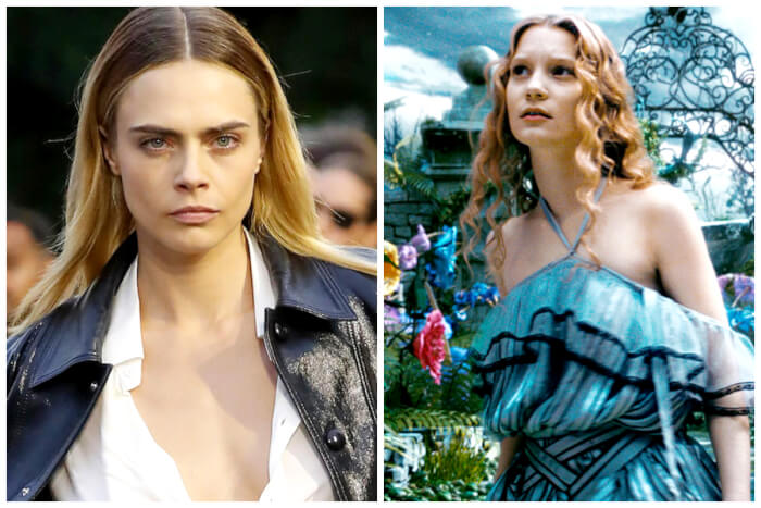 Cara Delevingne messed up at the audition for Alice In Wonderland