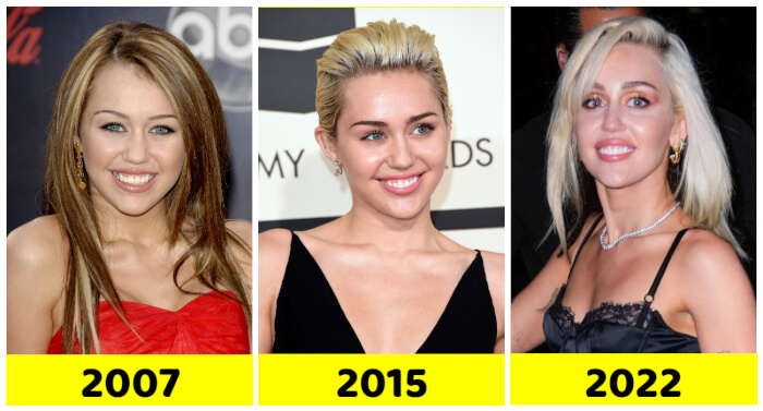 Celebs Who Were Stunning Then Miley Cyrus