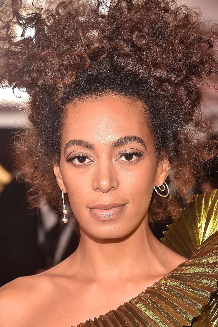  celebrity haircuts Solange Knowles in 2017