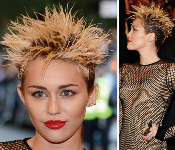  celebrity haircuts Miley Cyrus in 2013