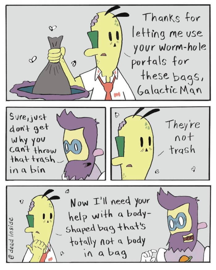 Weirdly Funny Zombie Comics