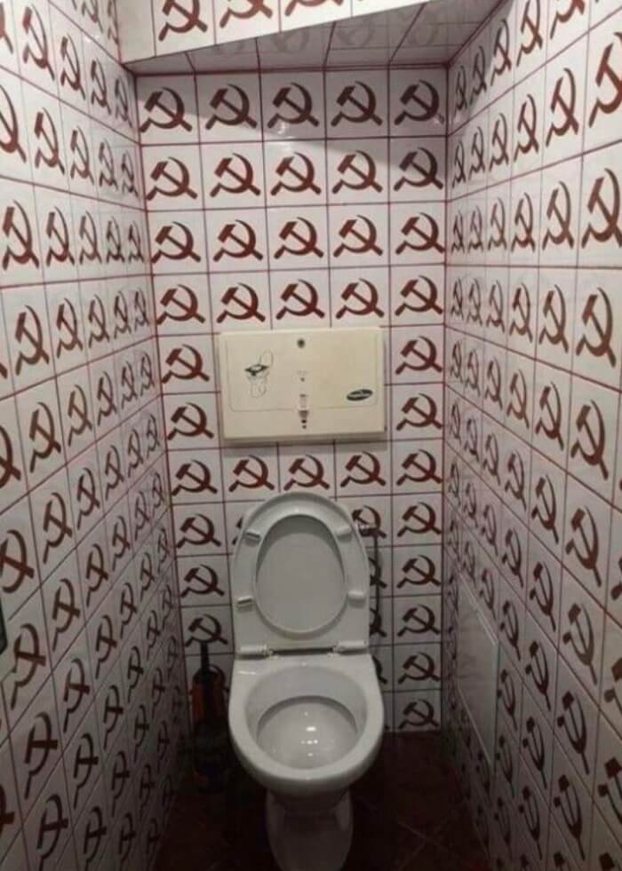 Toilets That Gave Off Threatening Vibes
