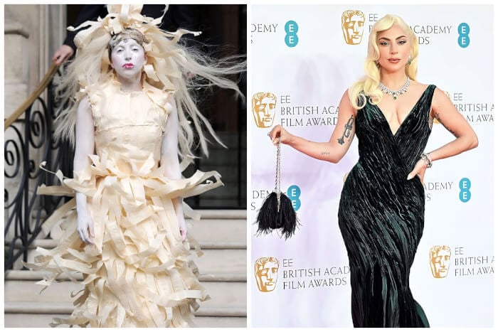 celebrities who underwent minor changes  Lady Gaga