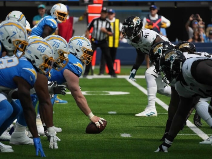 chargers vs jaguars point spread