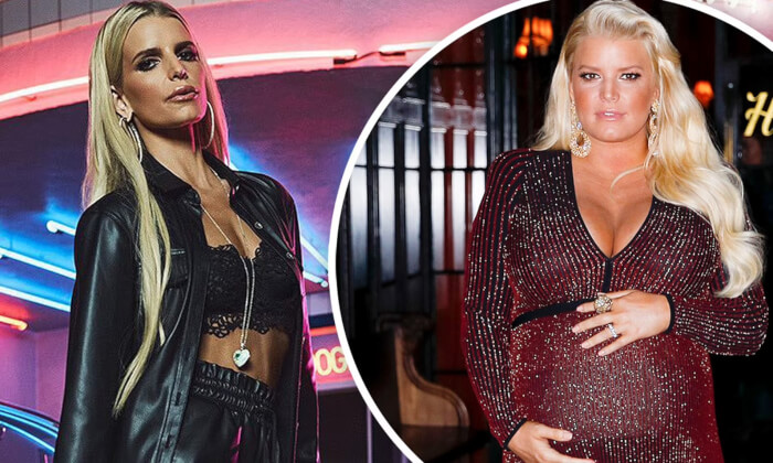How long did it take Jessica Simpson to lose weight?