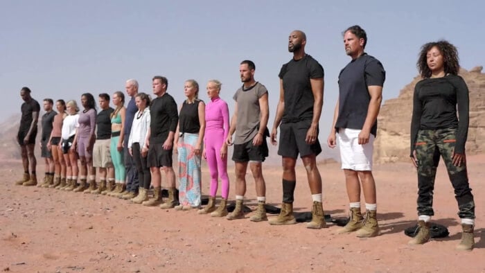 Contestants On Special Forces Show