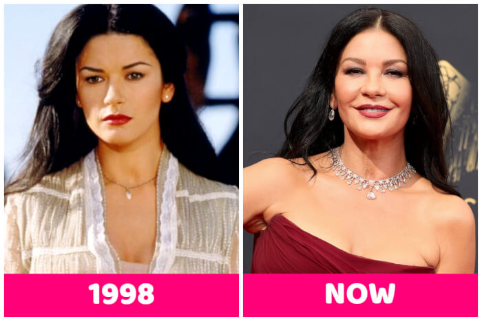 celebrities have stopped aging Catherine Zeta-Jones, 53 years old