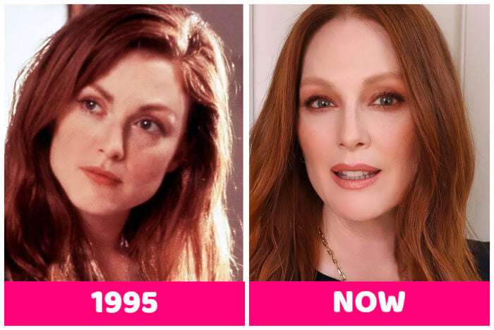 celebrities have stopped aging Julianne Moore, 61 years old