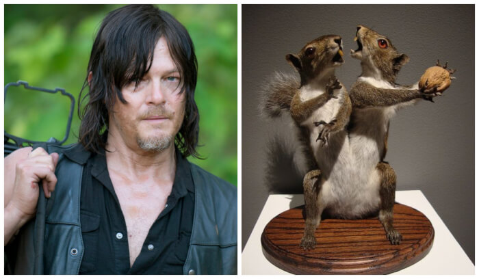 Norman Reedus - Dead Two-headed Squirrel