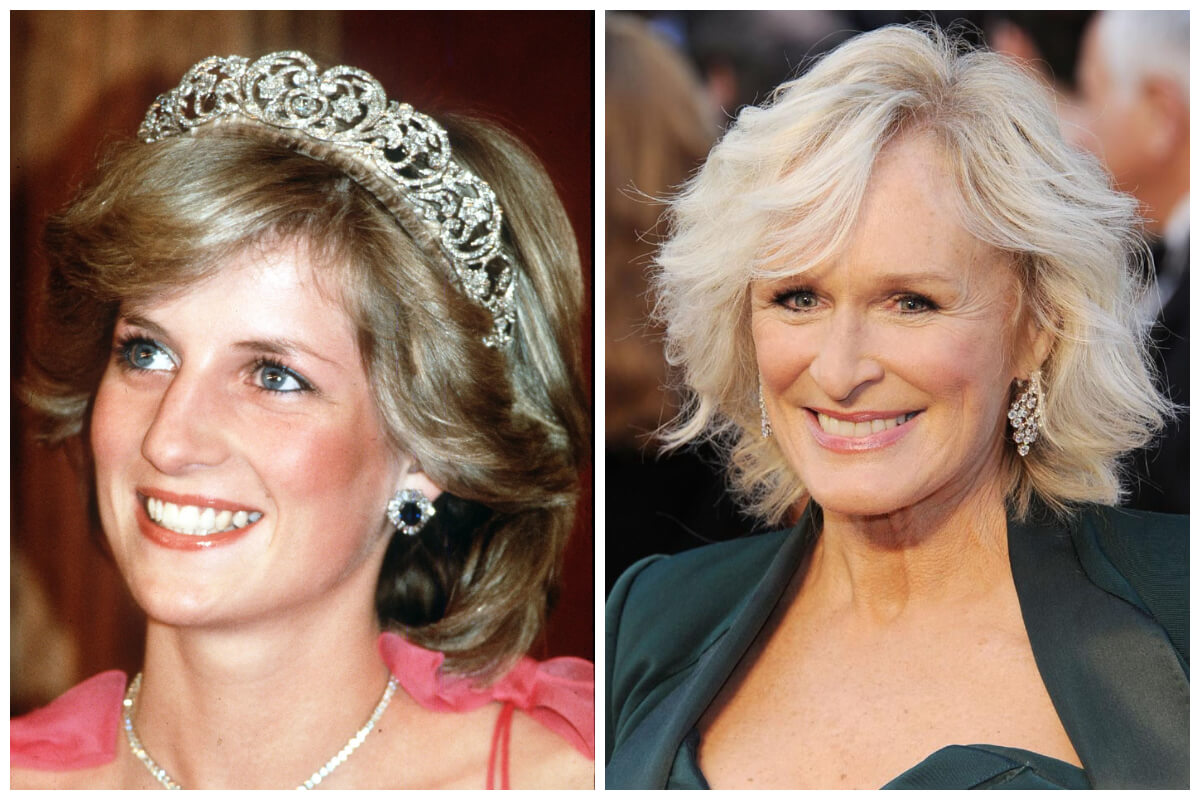 Glenn Close Is Related To Princess Diana