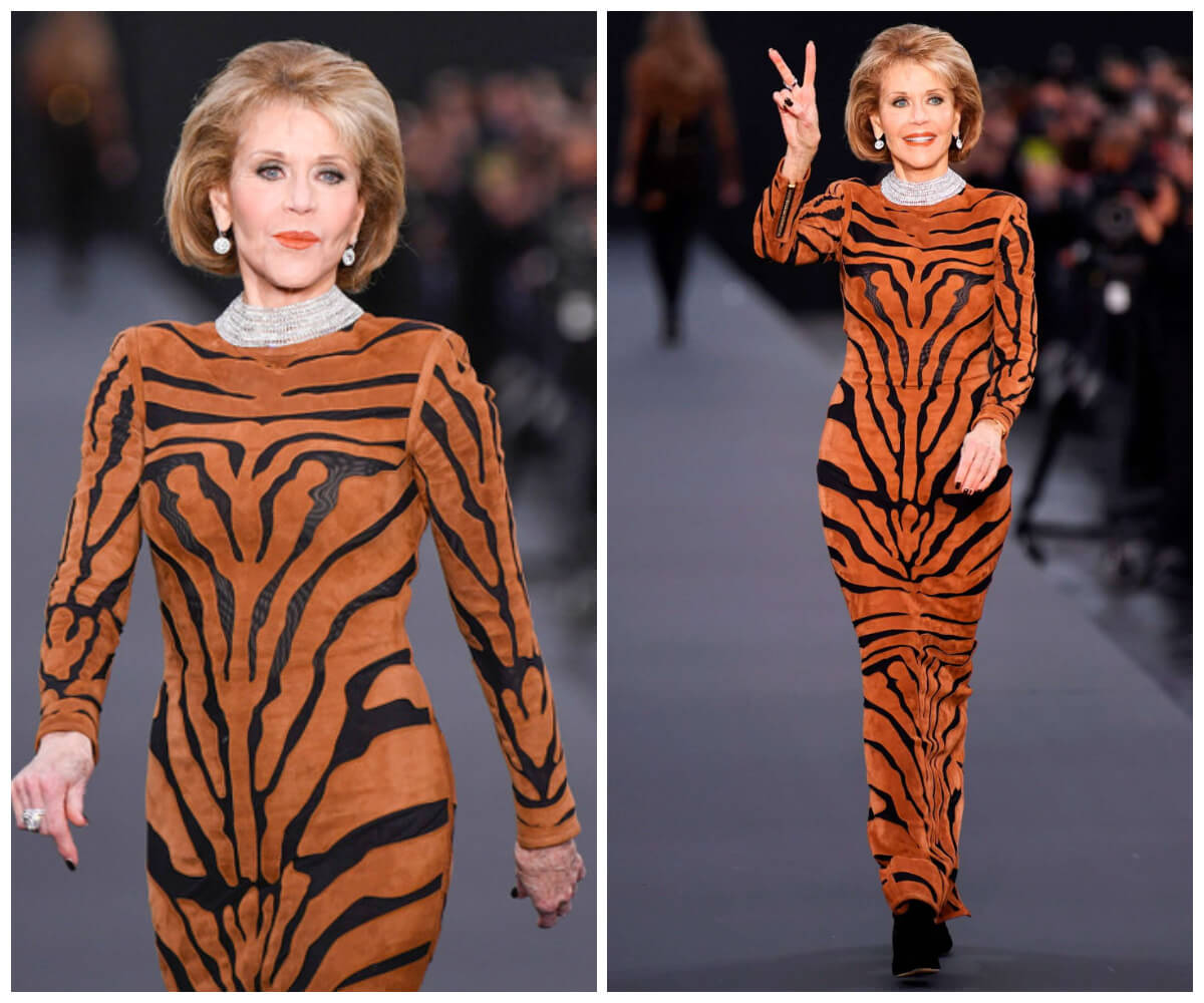 stars who completely own the runway Jane Fonda