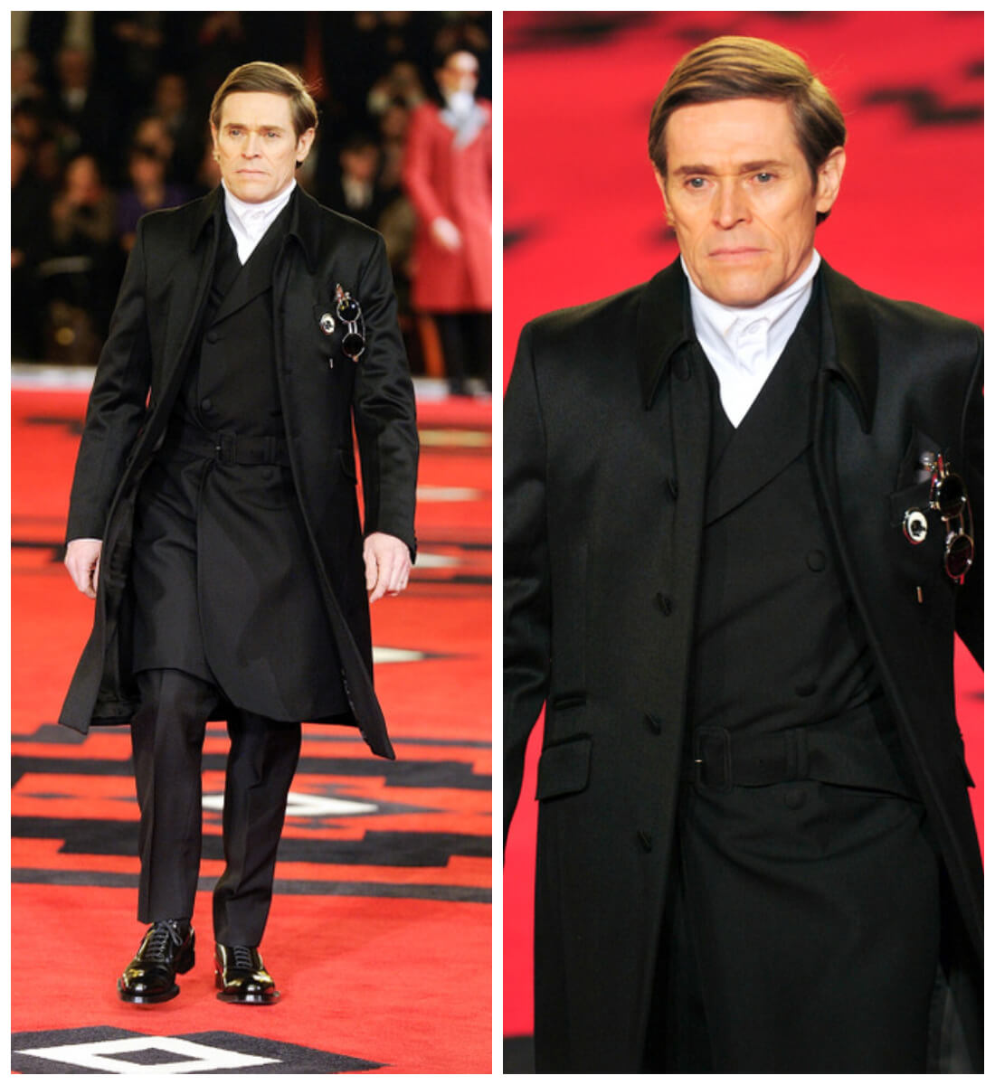 stars who completely own the runway Willem Dafoe