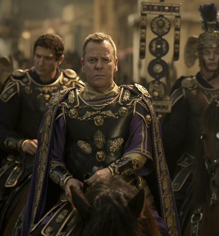 Only the emperor could wear purple in Rome