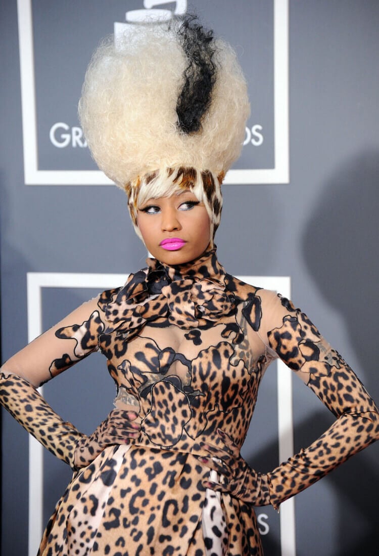 outrageous looks Nicki Minaj