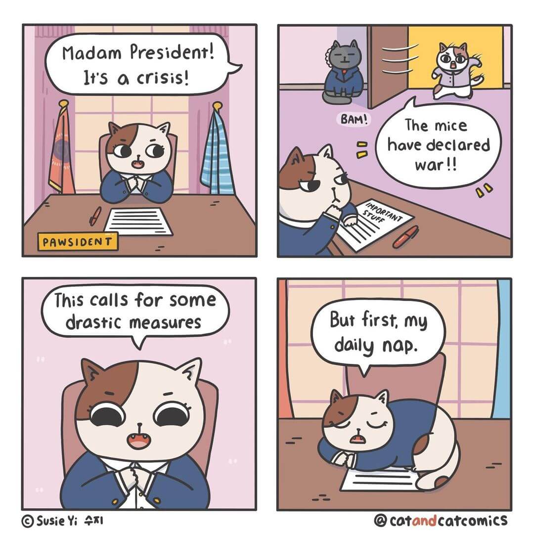 Adorable Cat Comics