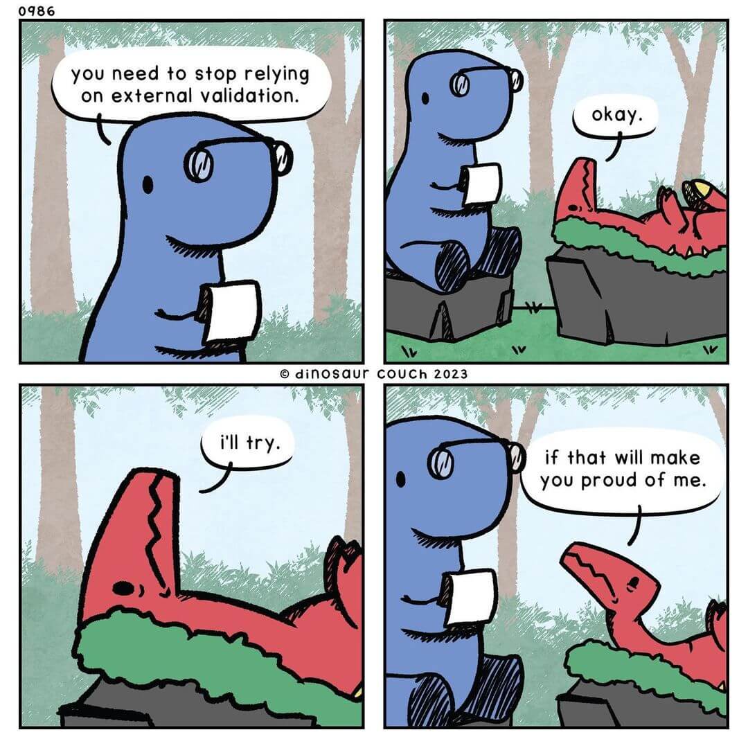Relatable Dinosaur Comics