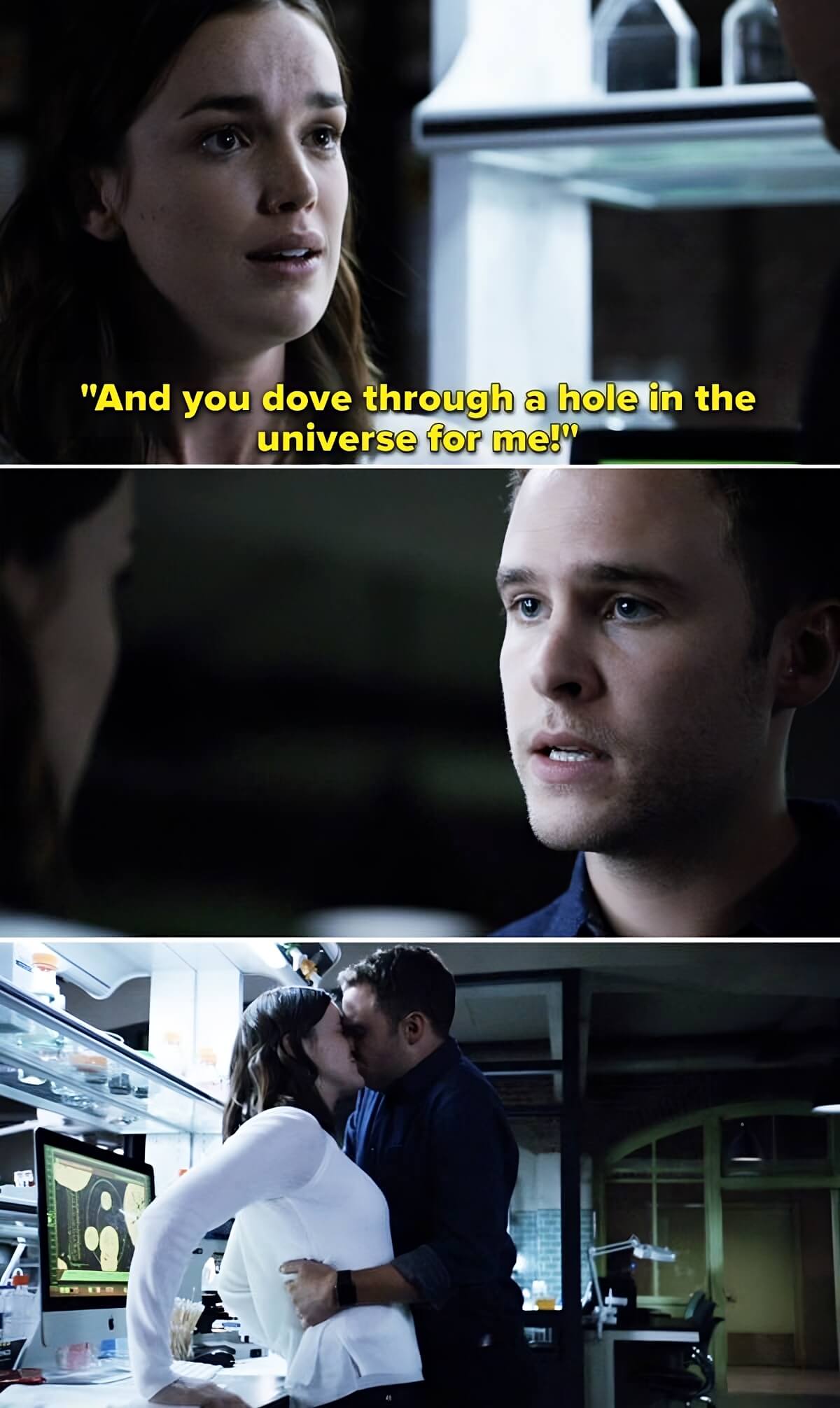Leo Fitz and Jemma Simmons from Agents of S.H.I.E.L.D.