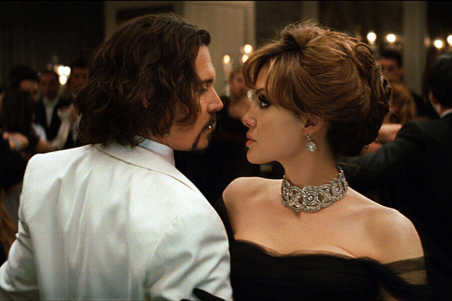 Angelina Jolie And Johnny Depp (The Tourist)