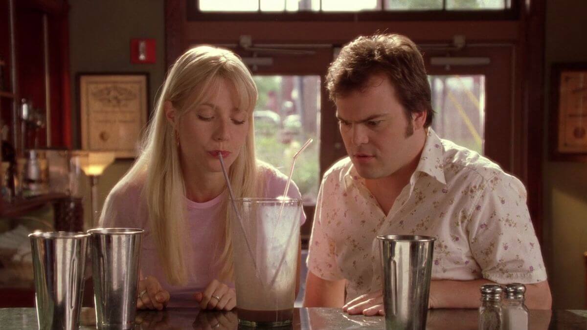 Jack Black And Gwyneth Paltrow's In (Shallow Hal)