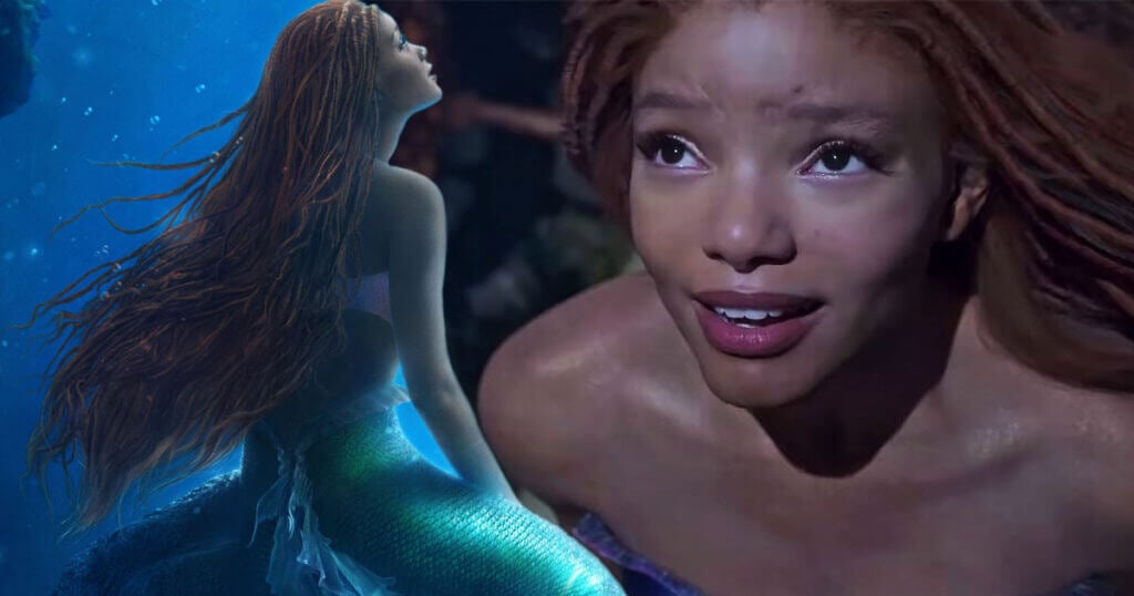 Halle Bailey in The Little Mermaid